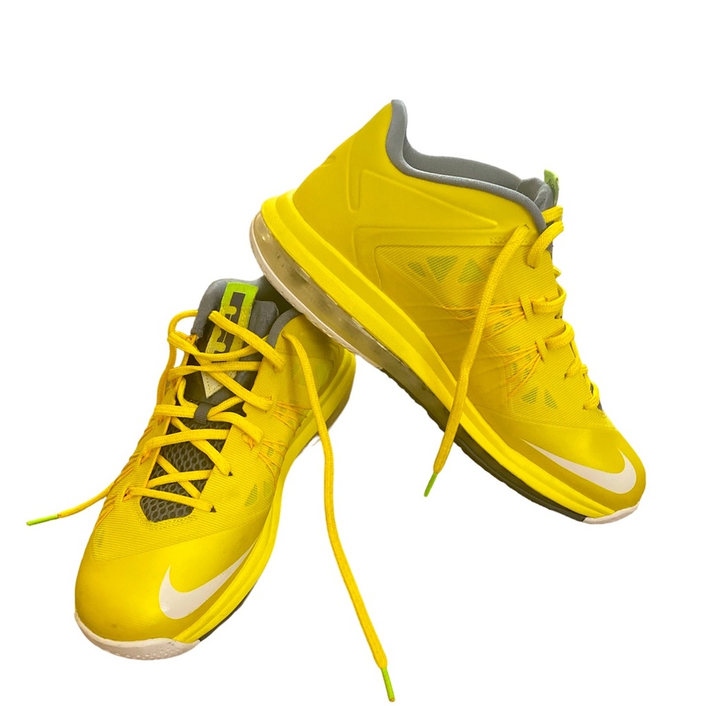 Nike LeBron X Low Sonic Yellow sneakers